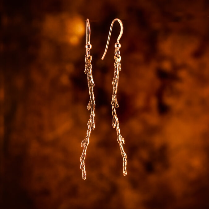 Twig Drop Earrings